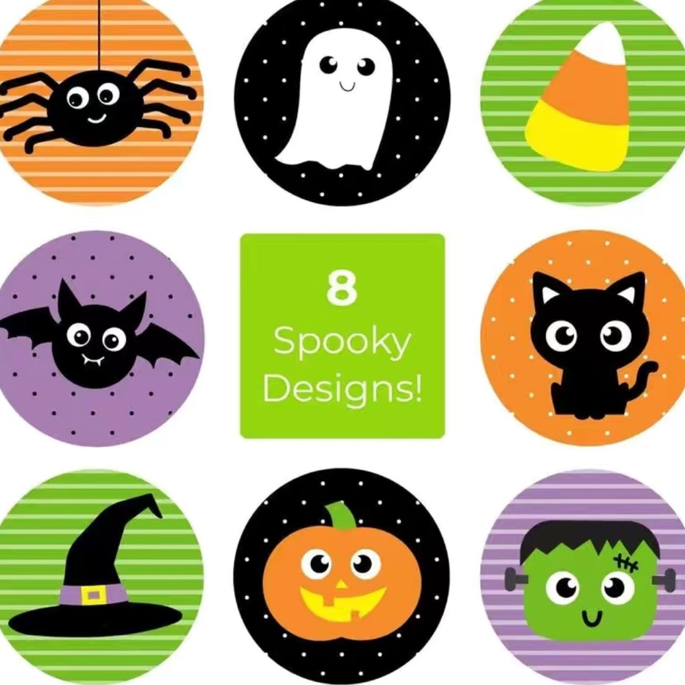 Halloween Stickers (100 Pieces)